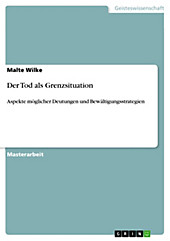 Der Tod als Grenzsituation - eBook - Malte Wilke,