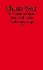 Der Worte Adernetz. Christa Wolf, - Buch - Christa Wolf,