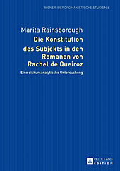 Die Konstitution des Subjekts in den Romanen von Rachel de Queiroz - eBook - Marita Rainsborough,