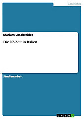Die NS-Zeit in Italien - eBook - Mariam Losaberidze,