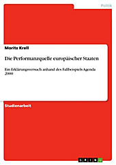Die Performanzquelle europäischer Staaten - eBook - Moritz Krell,