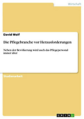 Die Pflegebranche vor Herausforderungen - eBook - David Wolf,