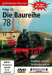 Die Stars der Schiene - Folge 22: Die Baureihe 78 - DVD, Filme - Folge 22 Stars der Schiene,