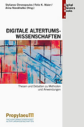 Digitale Altertumswissenschaften. - Buch