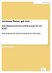Diplom.de: Das Balanced-Scorecard-Konzept für ein KMU - eBook - geb. Liess Thomas,