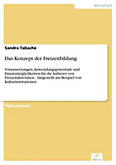 Diplom.de: Das Konzept der Freizeitbildung - eBook - Sandra Tabache,