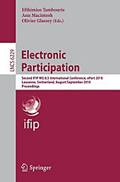 Electronic Participation. - Buch