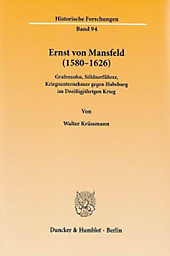 Ernst von Mansfeld (1580-1626). Walter Krüssmann, - Buch - Walter Krüssmann,