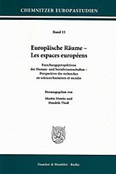 Europäische Räume - Les espaces européens.. - Buch