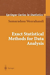 Exact Statistical Methods for Data Analysis. Samaradasa Weerahandi, - Buch - Samaradasa Weerahandi,