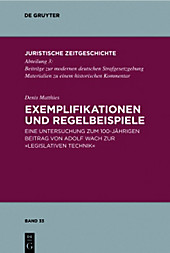 Exemplifikationen und Regelbeispiele. Denis Matthies, - Buch - Denis Matthies,
