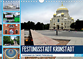 Festungsstadt Kronstadt - Schlüssel zu Sankt Petersburg (Wandkalender 2020 DIN A4 quer) - Kalender - Henning von Löwis of Menar,