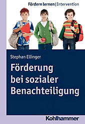 Förderung bei sozialer Benachteiligung - eBook - Stephan Ellinger,