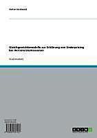 Gleichgewichtsmodelle zur Erklärung von Underpricing bei Aktienerstemissionen - eBook - Stefan Strahwald,