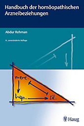 Handbuch der homöopathischen Arzneibeziehungen - eBook - Abdur Rehman,