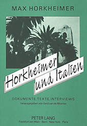 Horkheimer und Italien.  - Buch