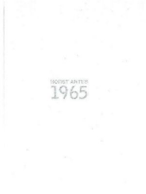 Horst Antes Werkverzeichnis der Gemälde: Bd.2 1965-1968.  - Buch