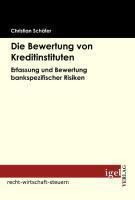 Igel-Verlag: Die Bewertung von Kreditinstituten - eBook - Christian Schäfer,