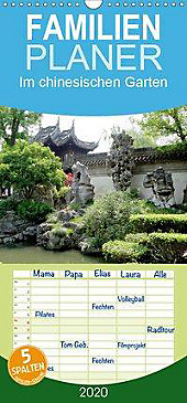 Im chinesischen Garten - Familienplaner hoch (Wandkalender 2020 , 21 cm x 45 cm, hoch) - Kalender - Sergej Schmidt,