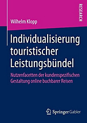 Individualisierung touristischer Leistungsbündel - eBook - Wilhelm Klopp,