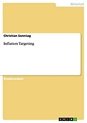 Inflation Targeting - eBook - Christian Sonntag,