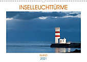 Inselleuchttürme Island (Wandkalender 2021 DIN A3 quer) - Kalender - Anne-Barbara Bernhard,