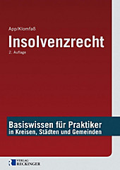 Insolvenzrecht - eBook - Ralf Klomfaß, Michael App,