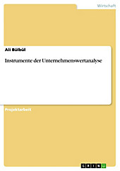 Instrumente der Unternehmenswertanalyse - eBook - Ali Bülbül,