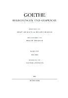 Johann Wolfgang von Goethe: Goethe - Begegnungen und Gespräche: 1823-1824 - eBook - Renate Grumach,