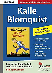 Kalle Blomquist, Literaturprojekt. Rolf Eisel, - Buch - Rolf Eisel,
