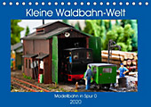 Kleine Waldbahn-Welt - Modellbahn in Spur 0 (Tischkalender 2020 DIN A5 quer) - Kalender - Anneli Hegerfeld-Reckert,
