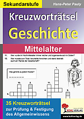Kreuzworträtsel Geschichte im Mittelalter. Hans-Peter Pauly, - Buch - Hans-Peter Pauly,