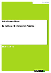 La pàtria de Bonaventura Arribau - eBook - Anke Verena Meyer,