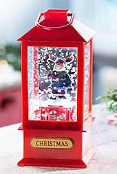 Laterne mit Spieluhr ''Let it snow''