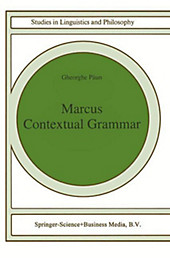 Marcus Contextual Grammars. Gheorghe Paun, - Buch - Gheorghe Paun,