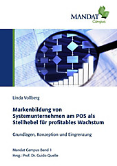 Markenbildung von Systemunternehmen am POS als Stellhebel für profitables Wachstum - eBook - Linda Vollberg,