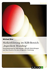Markenführung im B2B-Bereich am Beispiel von