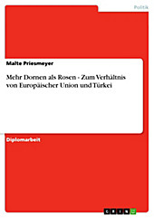 Mehr Dornen als Rosen - Zum Verhältnis von Europäischer Union und Türkei - eBook - Malte Priesmeyer,