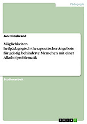 Möglichkeiten heilpädagogisch-therapeutischer Angebote für geistig behinderte Menschen mit einer Alkoholproblematik - eBook - Jan Hildebrand,