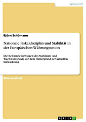 Nationale Fiskaldisziplin und Stabilität in der Europäischen Währungsunion - eBook - Björn Schömann,