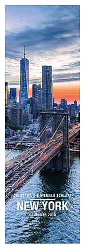 New York Panoramakalender 2018