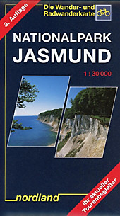 Nordland Karte Nationalpark Jasmund. - Buch