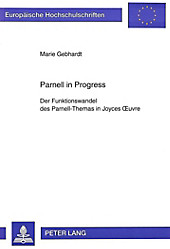 Parnell in Progress. Marie Gebhardt, - Buch - Marie Gebhardt,