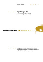 Peter Lang AG, Internationaler Verlag der Wissenschaften: Psychologie der Lebendorganspende - eBook - Merve Winter,