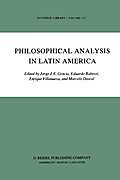 Philosophical Analysis in Latin America. - Buch