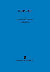 Pluralities. Roger Schwarzschild, - Buch - Roger Schwarzschild,
