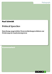 Political Speeches - eBook - Paul Schmidt,