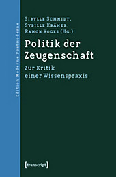 Politik der Zeugenschaft - eBook - - -,