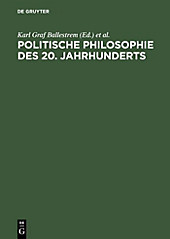 Politische Philosophie des 20. Jahrhunderts - eBook