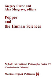 Popper and the Human Sciences.  - Buch